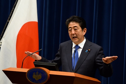 資料圖:日本首相安倍晉三 新華社記者馬平攝