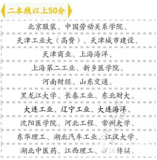2017高考各分數段可報大學名單_2017高考可報考大學的分數段匯總
