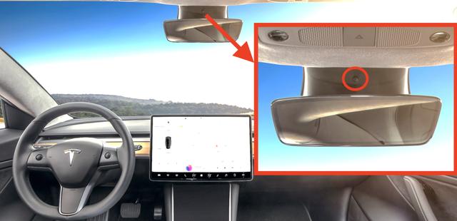 自動駕駛功能提升 Model 3車內攝像頭對準駕駛者