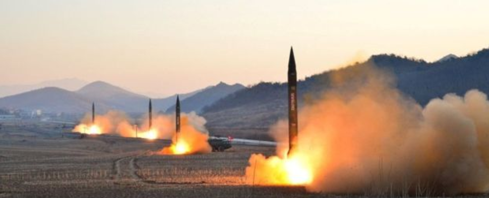 朝鮮發射導彈