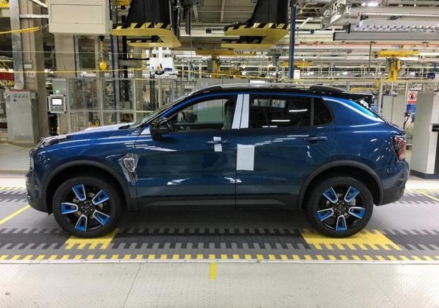 吉利領克01正式下線 將于2017廣州車展上市