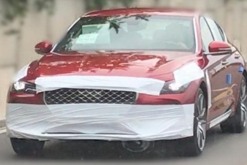 Genesis G70最新諜照曝光 將在首爾亮相