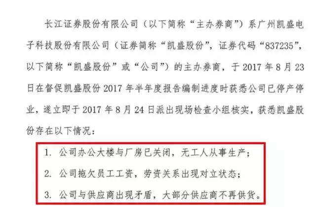 新三板最新消息 前有董秘出走，后有供應(yīng)商討債 凱盛股份何去何從？