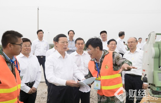 國務院副總理張高麗在雄安調研