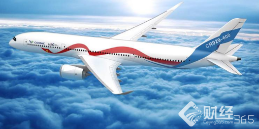 CR929中俄聯合遠程寬體客機模型圖