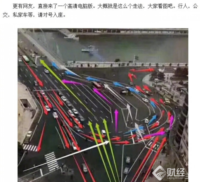 河北現最復雜路口：看著就有點暈