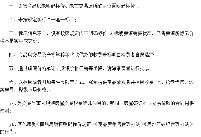 商品房銷售回落的同時(shí) 兩部委開展對(duì)此價(jià)格的檢查