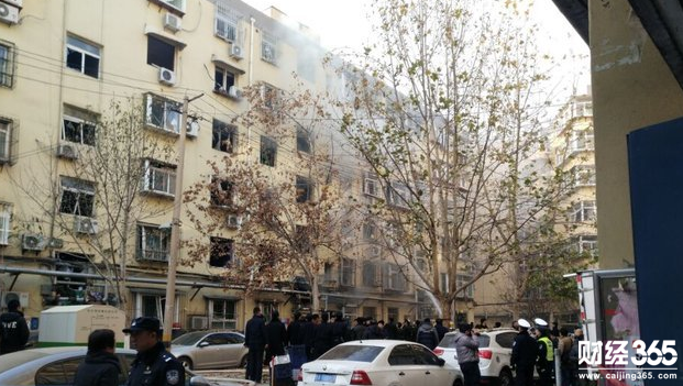 濟南小區(qū)爆炸