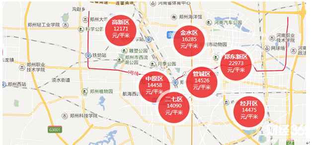 鄭州放假區域圖