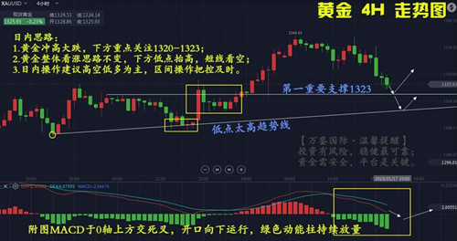 蕭昱晟：1.18黃金隔夜暴漲暴跌，后市走勢分析及策略