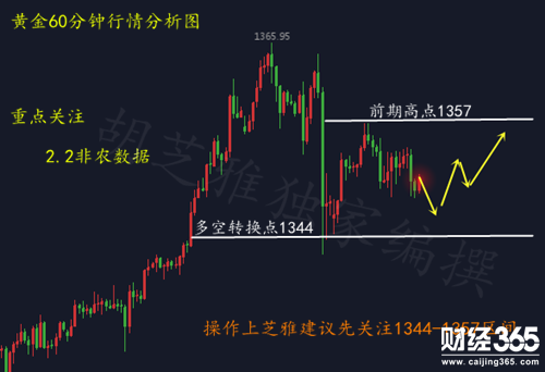  胡芝雅：1.29非農超級周已布局，今日黃金行情分析及在線解套