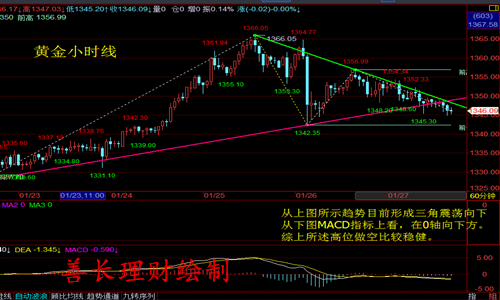 善長理財：美盤黃金原油獨家分析策略