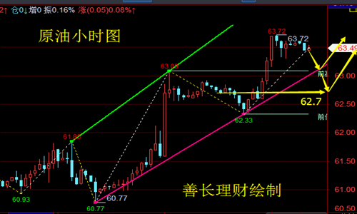 善長理財：2.26午評美指早間走低，黃金持續拉升10美金，日內分析策略