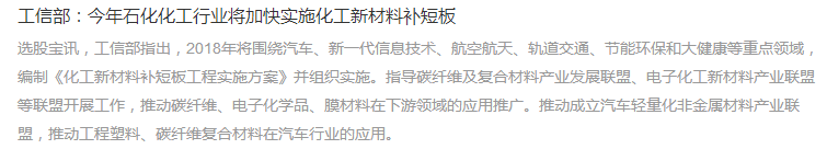 石化化工行業
