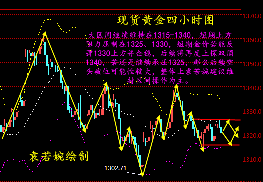 袁若婉：3.13現貨黃金、星河/創利豐金業操作分析