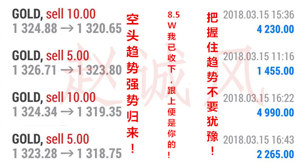 趙誠風：3.16黃金多頭一去不復返？不然！這波反彈讓你獲利8個點！