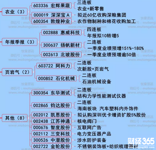 周三兩市漲停個股分析
