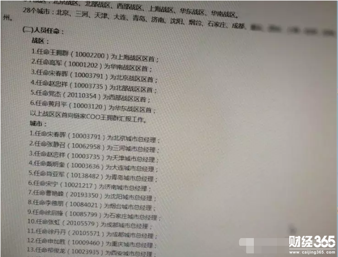 任命書