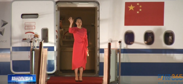 孟晚舟哽咽說祖國我回來了